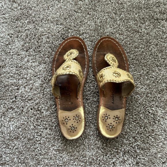 Gold and Burlap Jack Rodgers - Picture 9 of 11